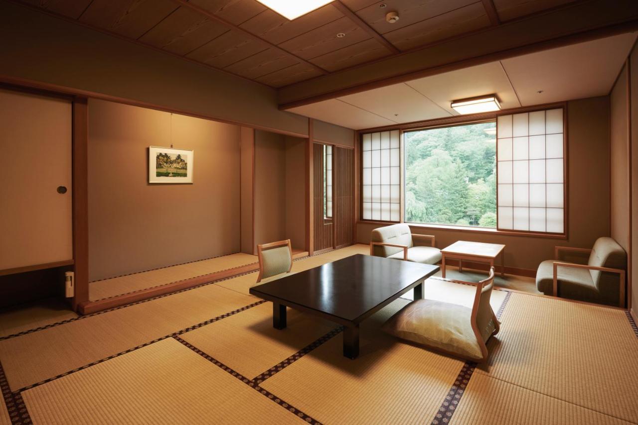 Oushuku Onsen Choeikan Shizukuishi Bagian luar foto