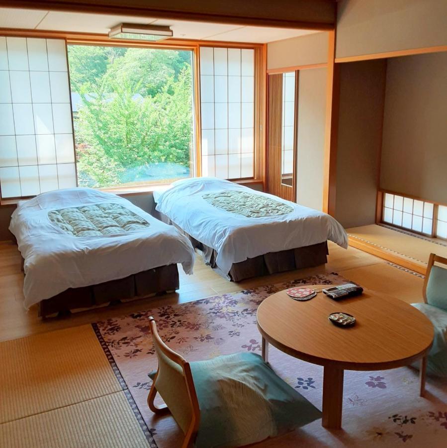 Oushuku Onsen Choeikan Shizukuishi Bagian luar foto